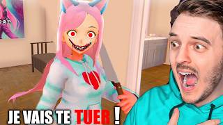 JE SUIS EN COUPLE AVEC UNE YANDERE ET ELLE VEUT ME TUER   Yandere AI Girlfriend Simulator [upl. by Ettenil]