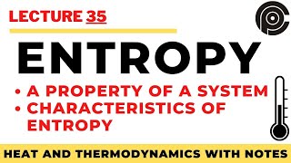 What is entropy in thermodynamic  Entropy—a property of a system  Characteristics of entropy [upl. by Roinuj998]