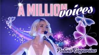 Polina Gagarina  A million voices с переводом Lyrics [upl. by Glover881]