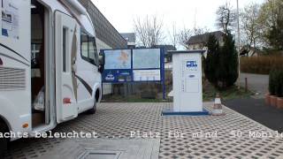 Stellplatzvideo Stellplatz Oberhof [upl. by Irtimd]