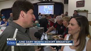 Kewaunee County Dairy Promotion Committee Kinnard Farms June Dairy Month Kickoff Breakfast [upl. by Bobbe591]