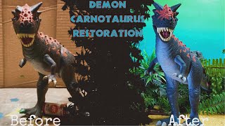 Jurassic Park 1994 Demon Carnotaurus Restoration [upl. by Alisia]