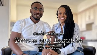 Benson and Laquisha Wedding Service [upl. by Ratcliffe]