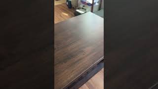 This concealment table came out awesome bbwoodco customwoodtable woodasmr [upl. by Lienaj]