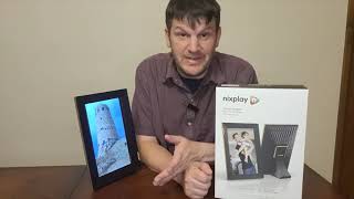 TheGeekChurch Review Nixplay Smart Photo Frame 101 inches [upl. by Sathrum]