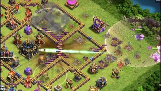 Fireball arrow clear th17 new combo thrower clan warrior lethanhgaming [upl. by Irolam]