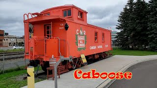 1929 Restored Train Caboose Tour Thunder Bay Ontario [upl. by Aros]