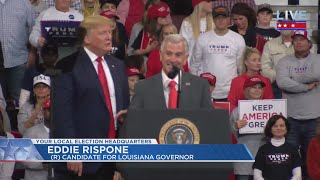 FULL SPEECH President Trump rally for Rispone in Bossier City [upl. by Innob]