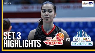 PLDT VS GALERIES TOWER  SET 3 GAME HIGHLIGHTS  202425 PVL ALLFILIPINO CONFERENCE  November 19 [upl. by Berstine932]