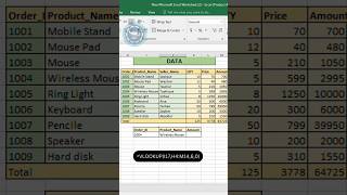 Data enquiry in MS Excelexcel shortvideo excelacademy tending motivation [upl. by Llehcal]