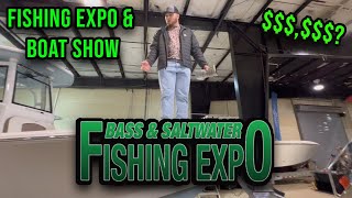 Trip to Raleigh Boat Show amp Fishing Expo600000 BOATS [upl. by Rahm]