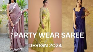 Latest Saree Design 2024 trending ytvideo [upl. by Anila462]