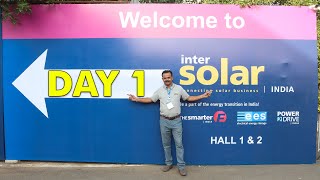 Inter Solar 2022 Day 1 Gandhi Nagar  Solar Exhibition intersolar [upl. by Jacquelyn417]