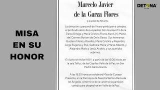 Misa para Marcelo de la Garza Flores [upl. by Besse]