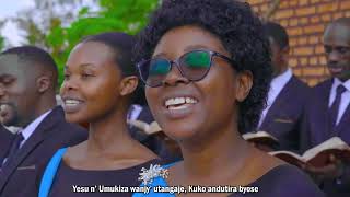 284 YESU NUMUKIZA WANJYE UTANGAJE BY CANTATE DOMINO VIDEO CLIP [upl. by Esinart696]