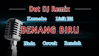 Benang biru  karaoke Megi z  nada cowok rendah [upl. by Yearwood]