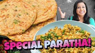 Mera Special Laccha Masala Paratha aur Aloo Wale Anday Recipe in Urdu  RKK [upl. by Niccolo]