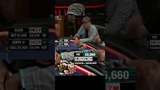 When You Flop Quads ♤ livepoker Poker Holdem TexasHoldem [upl. by Odo]