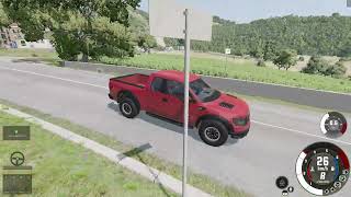 Ford F150 Raptor  Italy  G29 Steering Wheel Beamng Drive Pc gameplay [upl. by Westfahl]