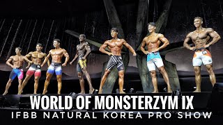 World of Monsterzym IX Mens Physique IFBB Natural Pro [upl. by Ahcrop]