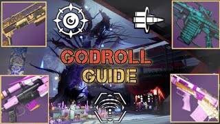 GRIND THESE GODROLLS OUT PICK FESTIVAL OF THE LOST GODROLL GUIDE DESTINY 2 REVENANT [upl. by Nahta]