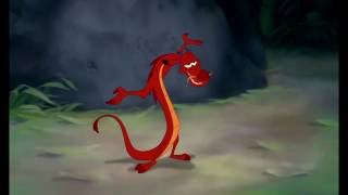 Mulan  Extrait  Mushu  Disney BE [upl. by Nerw282]