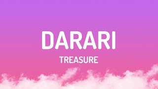 TREASURE  DARARI Lyrics [upl. by Enar]