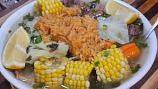 Homemade Caldo de Res [upl. by Elirpa]