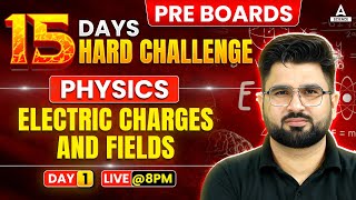 Class 12 Physics Chapter 1 Electric Charge and Field  12th Physics Revision Classes for Boards 2025 [upl. by Huntlee]