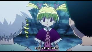 killua calling biski an old hag for 1minute and 17seconds hunter x hunter [upl. by Heda]