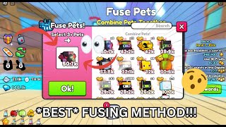 🤩BEST Fusing Method in Pet Simulator 99 [upl. by Karie]