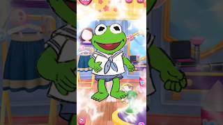 Kermit the Frog Makeover by My Talking Angela 2 cosplay angela2 [upl. by Cohby]