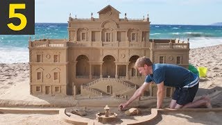 Top 5 Impressive Sand Castles [upl. by Sirkin388]