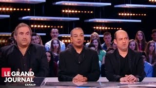 Les Inconnus fusionnent   Le Grand Journal [upl. by Eelyac]