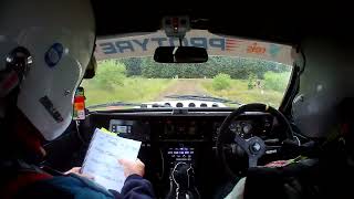 Kielder forest rally 2024 Chevette HSR incar Ben Jemison  Dave Jackson SS6 Sheperdshield [upl. by Malinowski]