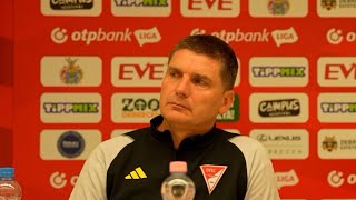 🎥Videó Sajtótájékoztató DVSCFehérvár 10 Srdjan Blagojevic értékelése🎙 [upl. by Harleigh636]