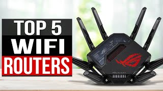 TOP 5 Best WiFi Router 2024 [upl. by Melmon560]