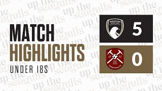 U18 EXTENDED HIGHLIGHTS  WsM AFC 5  0 Paulton Rovers  WCFYL Premier Division  141024 [upl. by Ulane]