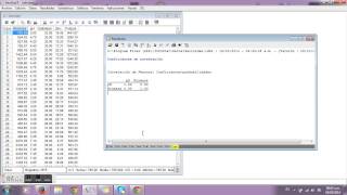 Análisis de correlación Infostat [upl. by Donavon551]