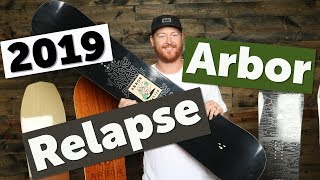 2019 Arbor Relapse Snowboard Review [upl. by Lanoil381]