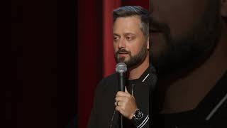 Nate Bargatze Comedy Friday the 13th Wedding Deals and DIY Disasters shorts [upl. by Gnol]