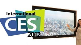 CES 2012 Worlds First 8K HDTV Prototype  16x 1080p resolution [upl. by Glen834]