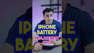 All iPhone Battery Replacement Cost India shorts [upl. by Rebmeced]