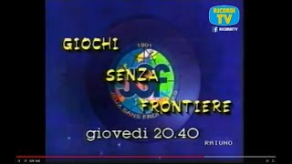 Promo giochi Senza Frontiere Raiuno 1991 [upl. by Swisher]