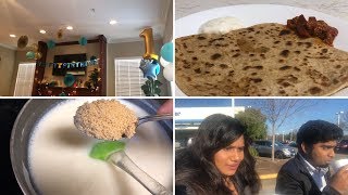 ULUNDHU KANJI  PAYASAM உளுந்தங்கஞ்சி  ALOO PARATHA  BIRTHDAY PARTY  Danie Tamil Vlog  DIML 34 [upl. by Kermy]