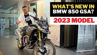 Taking DELIVERY new BMW 850 GSA  New 2023 Model [upl. by Avenej]