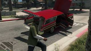 GTA 5 ReginaStanierWashington Gets Bennys Hydraulics custom frame [upl. by Nwahsuq704]