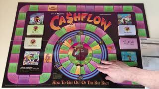 How To Play Robert Kiyosakis Cashflow 101  Part 1  The Board Game  Cards  Pieces [upl. by Ennaeus]