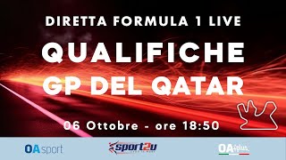 Diretta Formula 1  Qualifiche GP del Qatar 🏎 il 6 ottobre 2023 [upl. by Anahoj830]