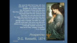 12  The PreRaphaelite Movement  Part 1  Introduction and Images [upl. by Beaufert]